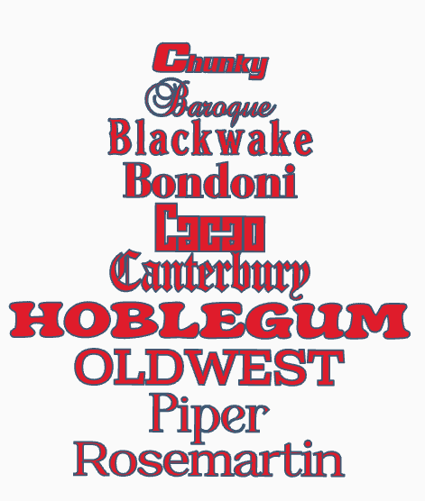 Bespoke Lettering