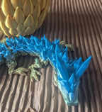 Medium rainbow Dragon with Egg