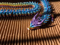 Multi Coloured Flexi Rainbow Dragon